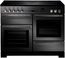 RANGEMASTER  Platinum 110 Electric Induction Range Cooker - Stainless Steel & Chrome